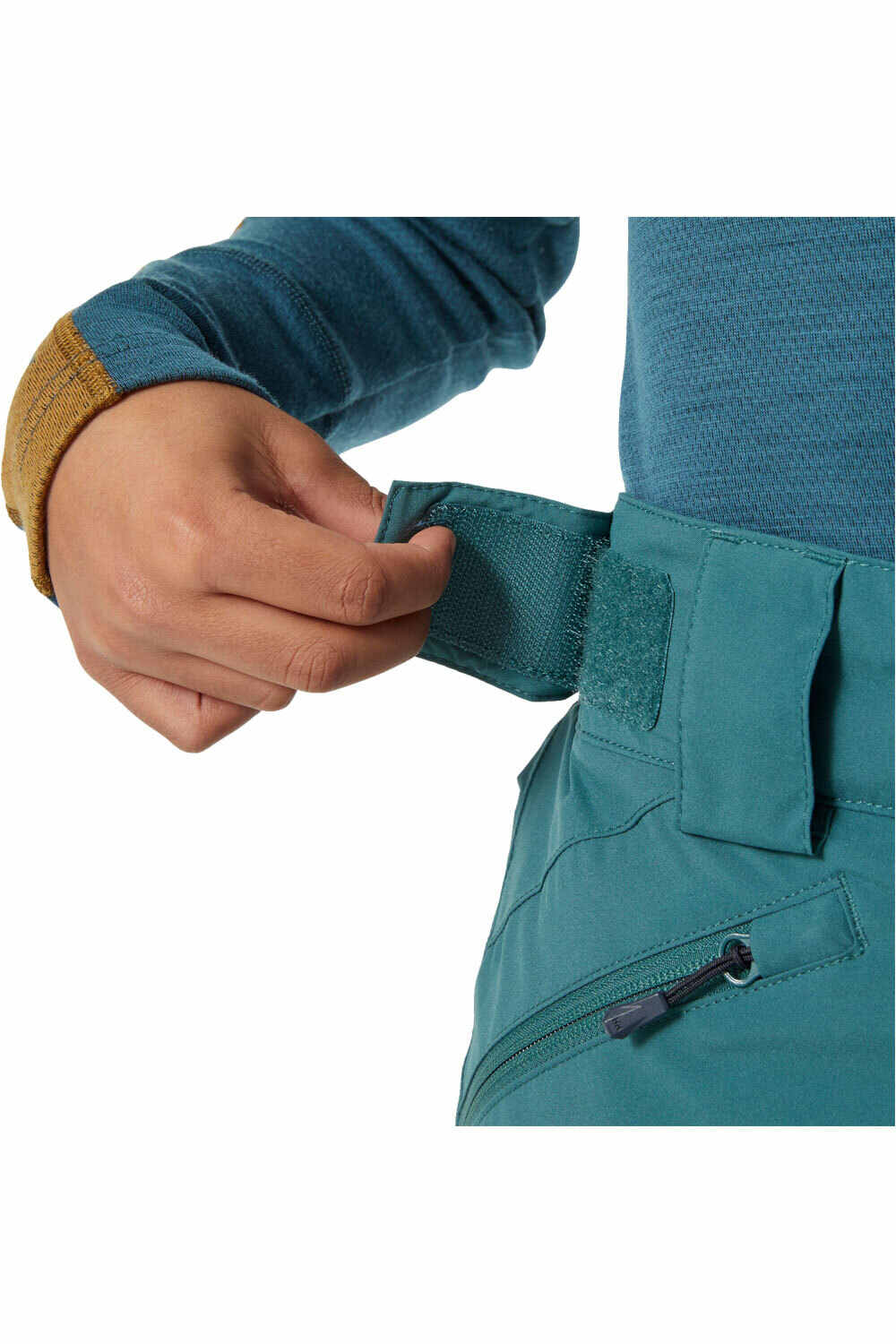 Helly Hansen pantalones esquí infantil ELEMENTS VERDE 03