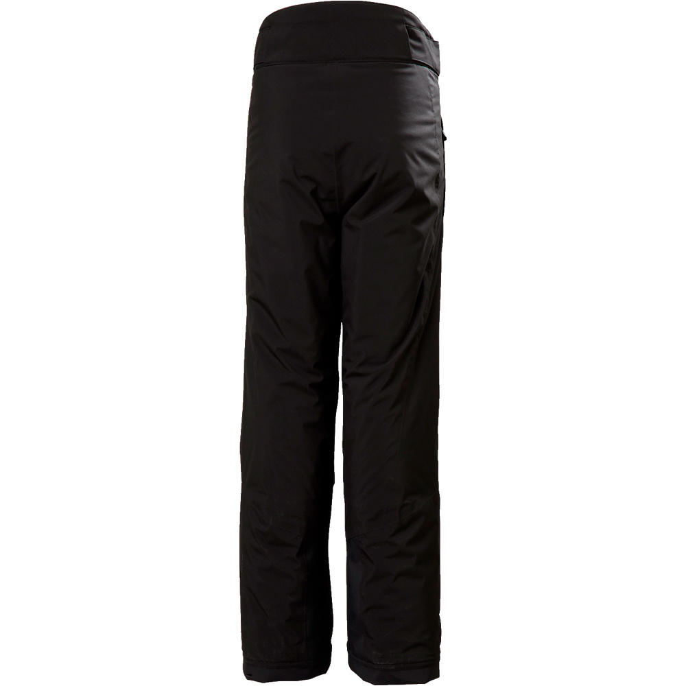 Helly Hansen pantalones esquí infantil GIRL DIAMOND NEGRO vista trasera