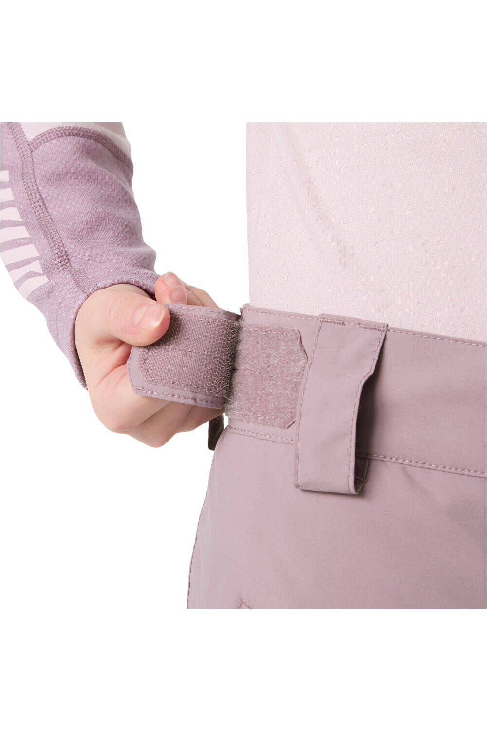 Helly Hansen pantalones esquí infantil JR LEGENDARY PANT MORADO vista detalle