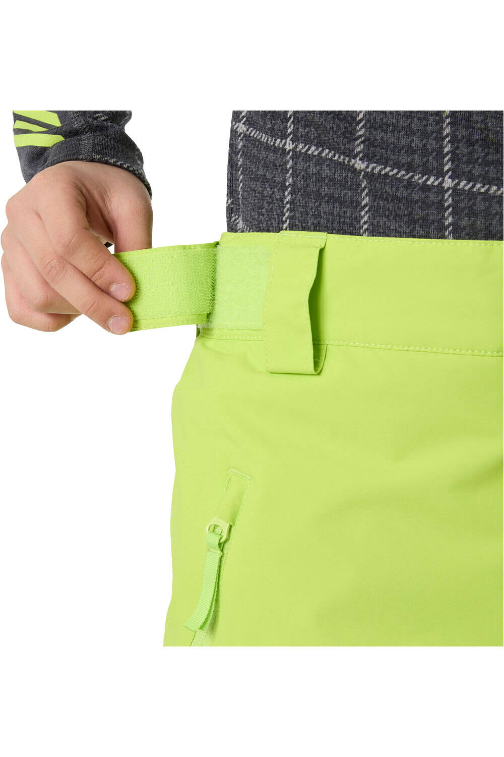 Helly Hansen pantalones esquí infantil JR LEGENDARY PANT VERDE vista detalle