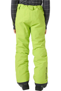 Helly Hansen pantalones esquí infantil JR LEGENDARY PANT VERDE vista trasera