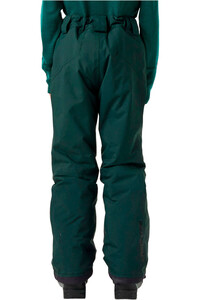Helly Hansen pantalones esquí infantil JR LEGENDARY PANT VERDE vista trasera