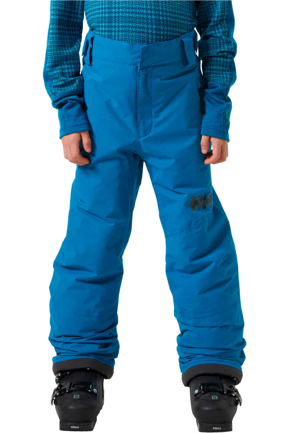 Helly Hansen pantalones esquí infantil LEGENDARY AZUL vista frontal