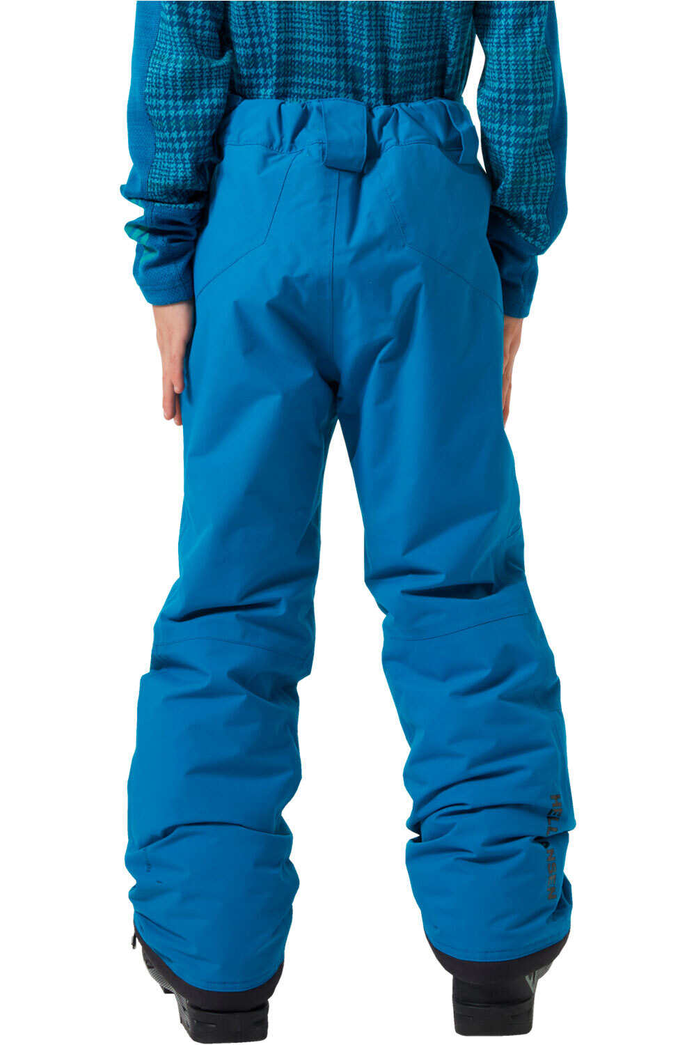 Helly Hansen pantalones esquí infantil LEGENDARY AZUL vista trasera
