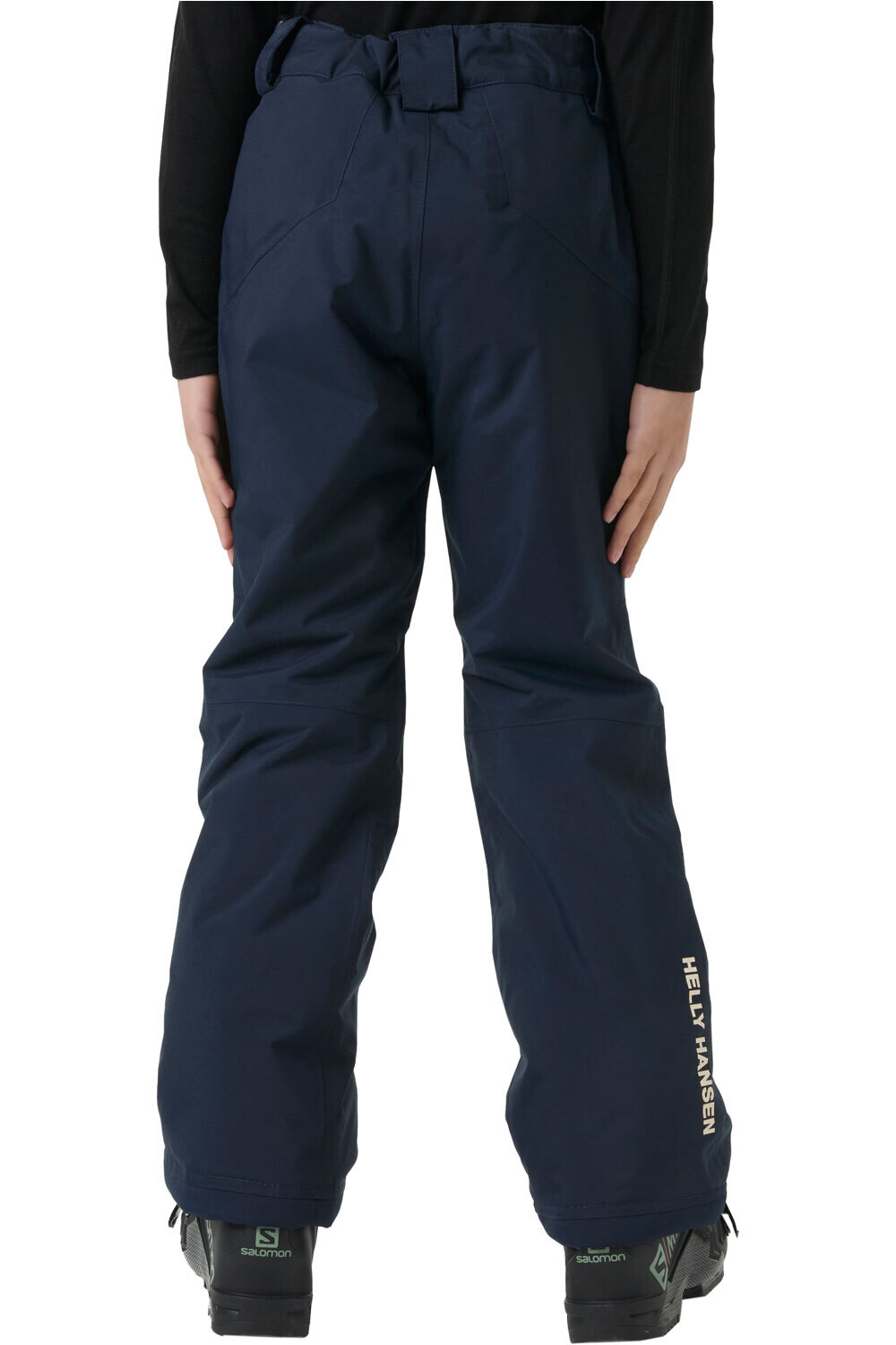 Helly Hansen pantalones esquí infantil LEGENDARY AZUL vista trasera