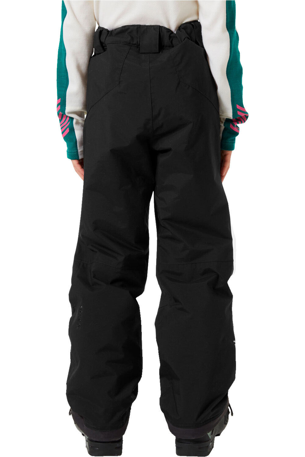 Helly Hansen pantalones esquí infantil LEGENDARY NEGRO vista trasera