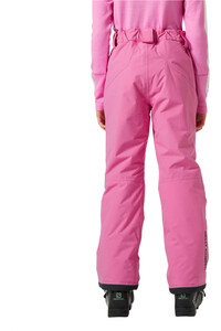 Helly Hansen pantalones esquí infantil LEGENDARY ROSA vista trasera