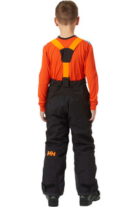 Helly Hansen pantalones esquí infantil NO LIMITS 2.0 NEGRO vista trasera