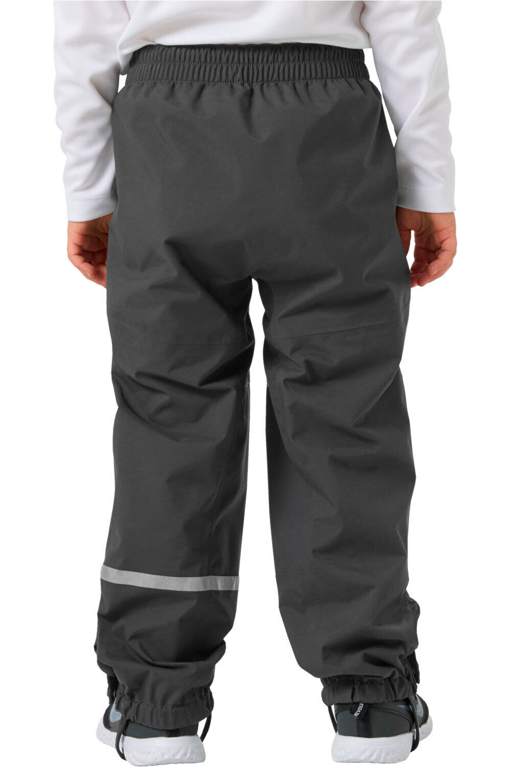 Helly Hansen pantalones esquí infantil SHELTER HT GRIS vista trasera