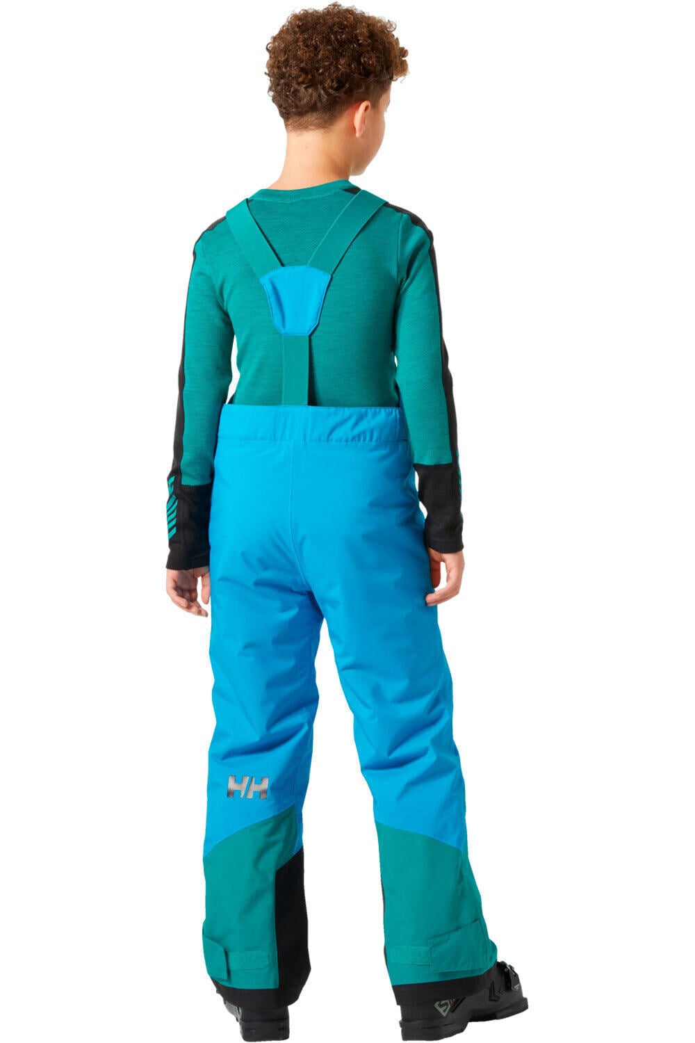 Helly Hansen pantalones esquí infantil SUMMIT 2.0 AZUL vista trasera