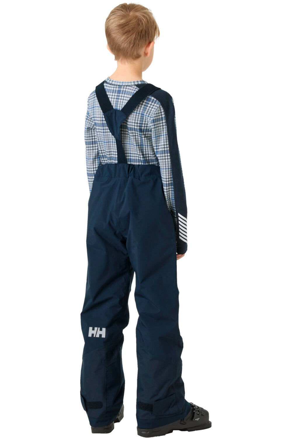 Helly Hansen pantalones esquí infantil SUMMIT 2.0 AZUL vista trasera
