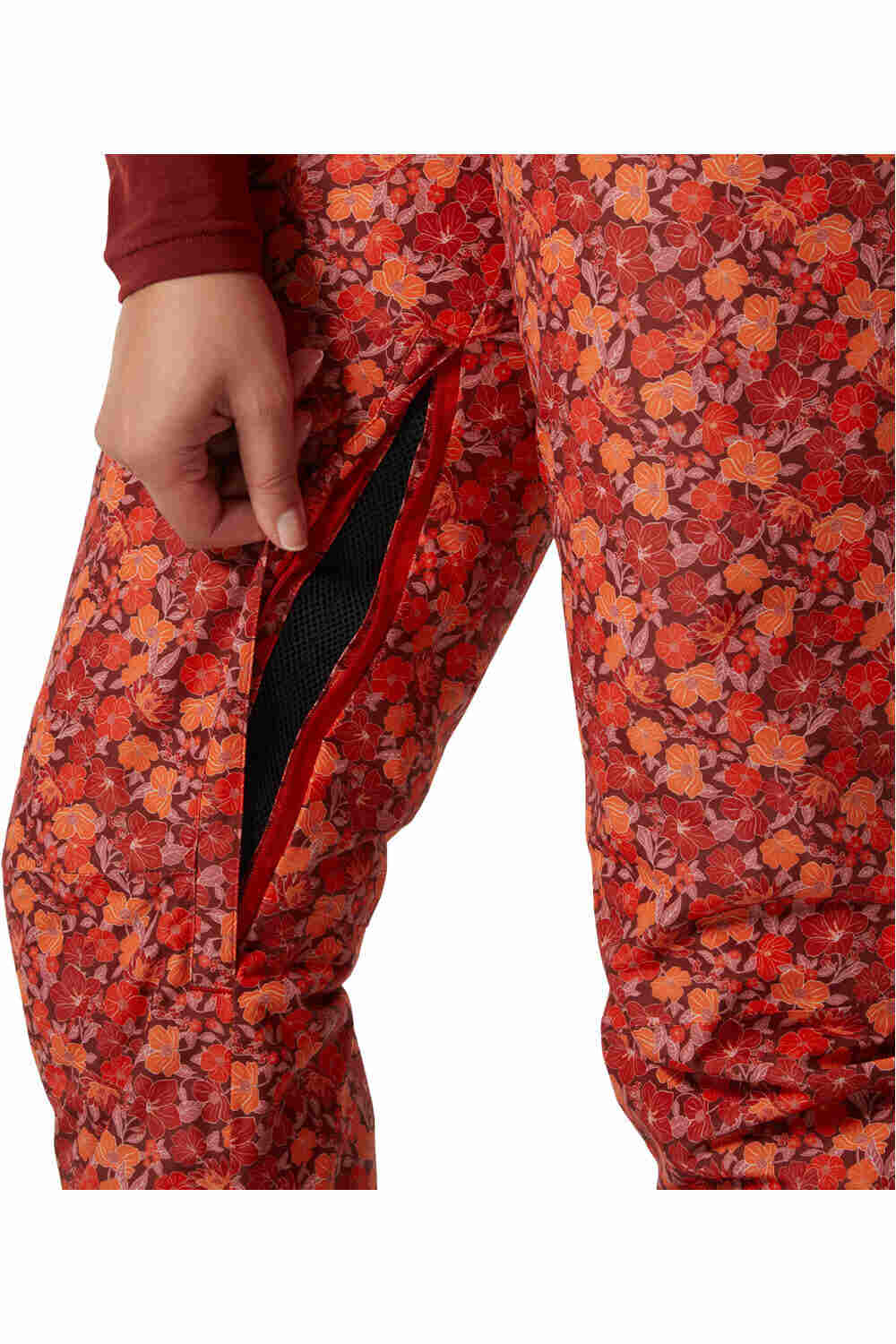 Helly Hansen pantalones esquí mujer LEGENDARY INSULATED ROJO 03