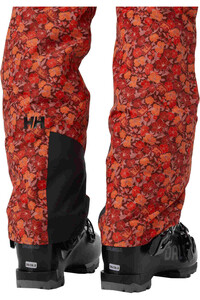 Helly Hansen pantalones esquí mujer LEGENDARY INSULATED ROJO 04