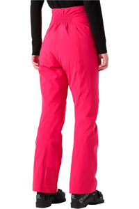 Helly Hansen pantalones esquí mujer W ALPHELIA HI WAIST INS PANT ROJO vista trasera