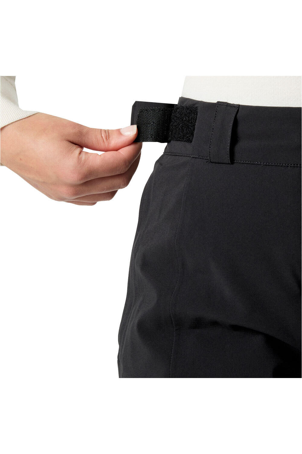 Helly Hansen pantalones esquí mujer W ALPHELIA INS PANT NEGRO vista detalle