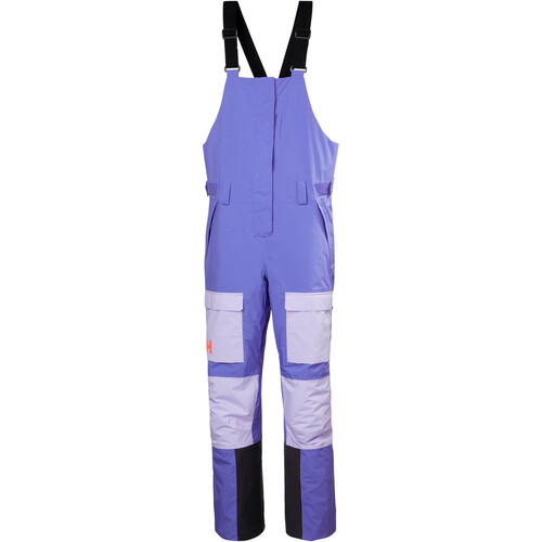 HELLY HANSEN W SWITCH CARGO BIB PANT morado