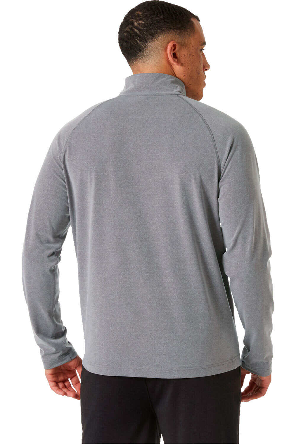 Helly Hansen polar hombre TYRI KNIT GRIS vista trasera