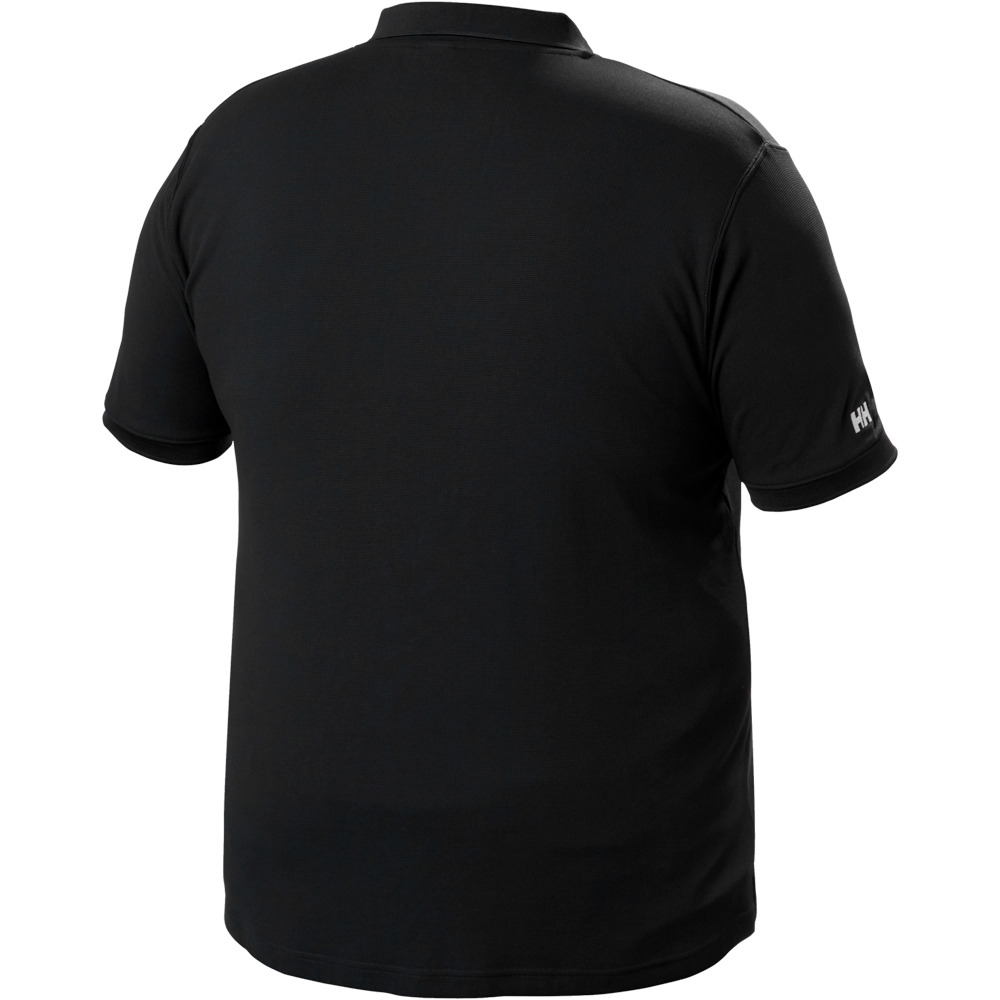 Helly Hansen polo manga corta hombre CREWLINE NEGRO 05