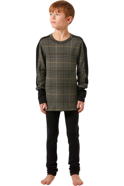 HELLY HANSEN GRAPHIC LIFA MERINO marron