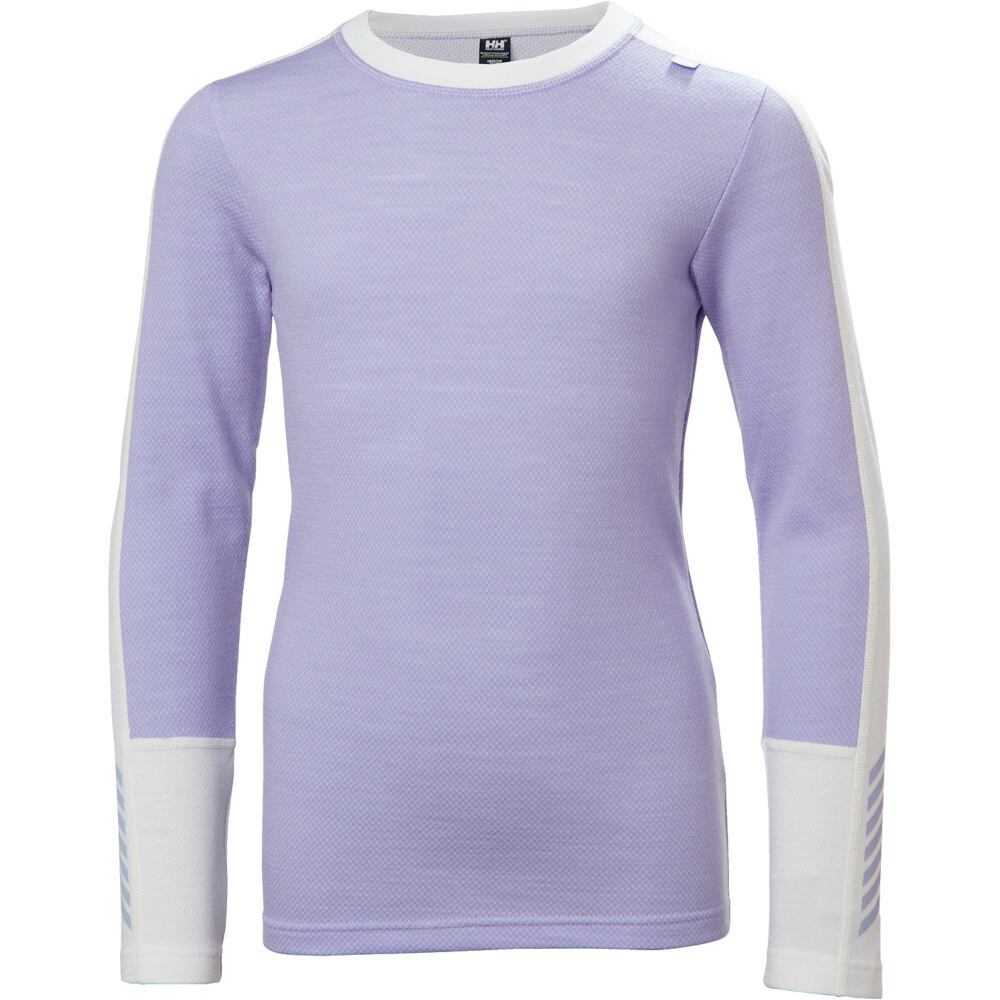 Helly Hansen ropa térmica niño LIFA MERINO MIDWEIGHT MORADO 03