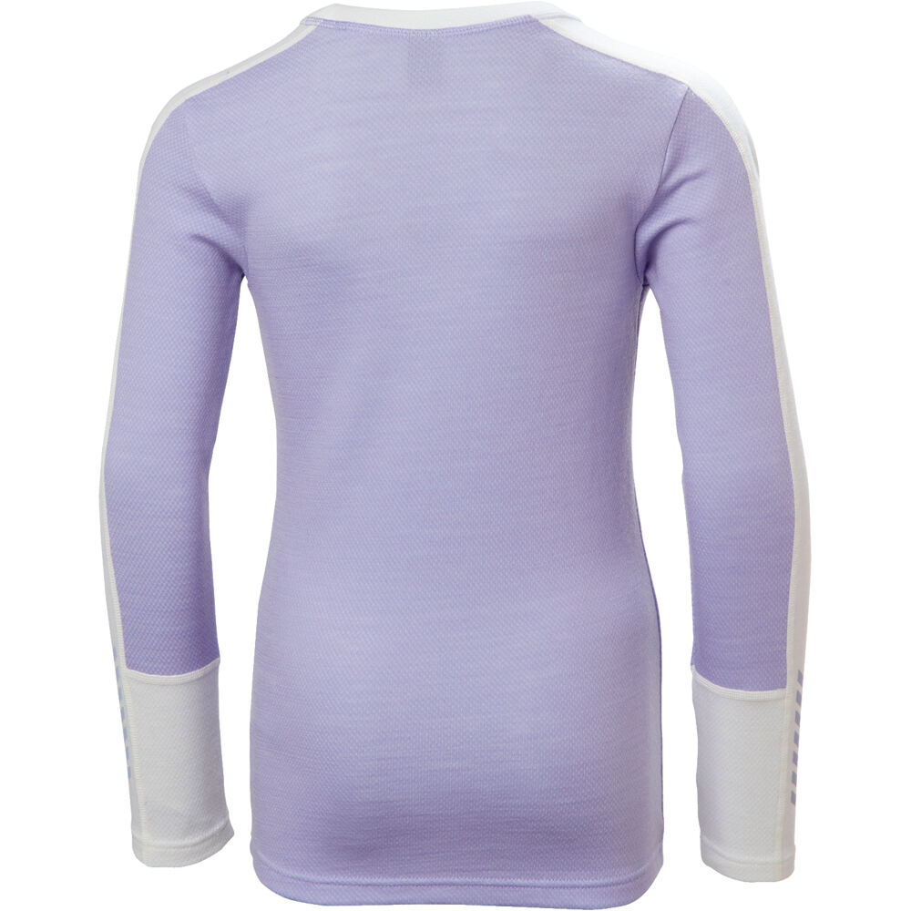 Helly Hansen ropa térmica niño LIFA MERINO MIDWEIGHT MORADO 04
