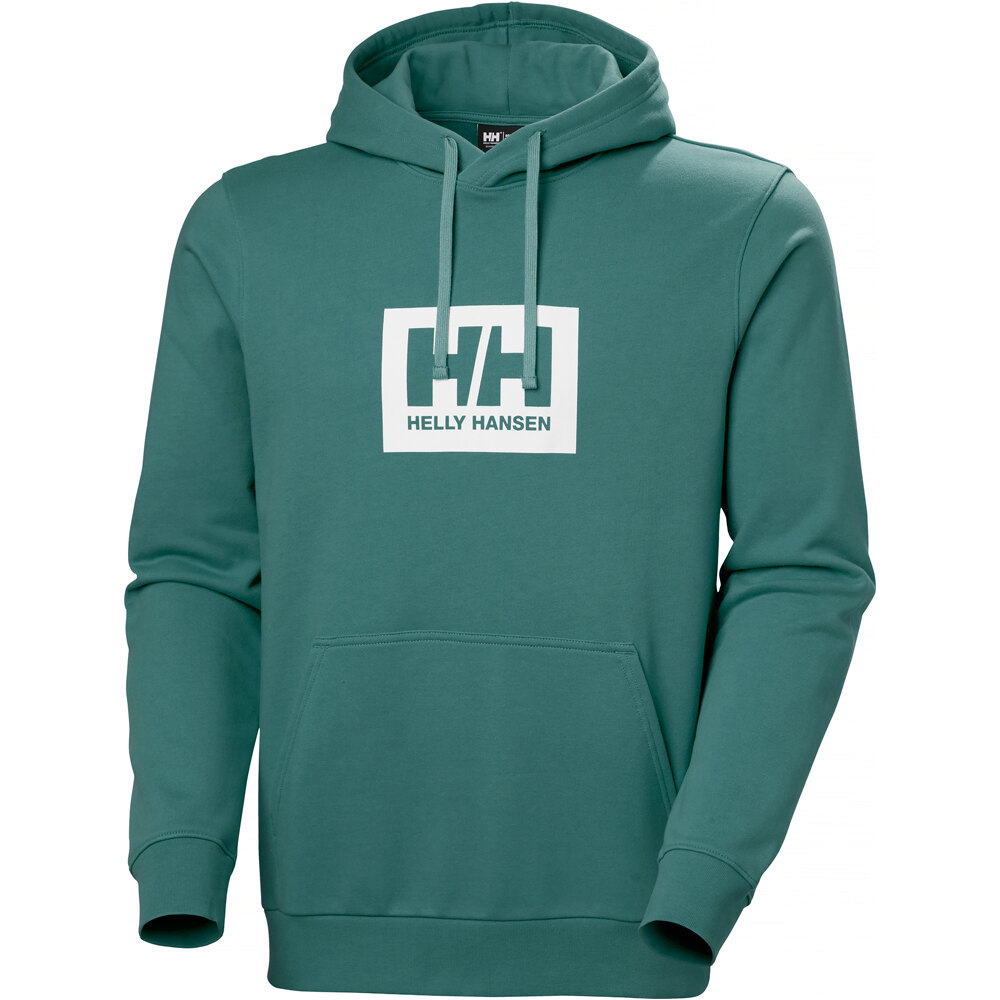 Helly Hansen sudadera hombre BOX VERDE 04