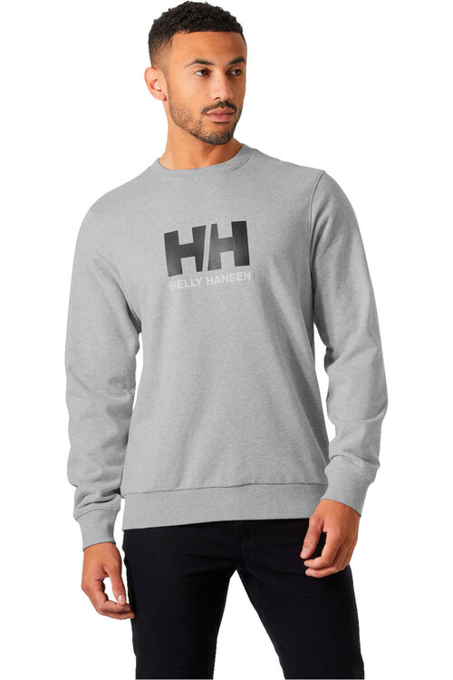 Helly Hansen sudadera hombre LOGO GRIS