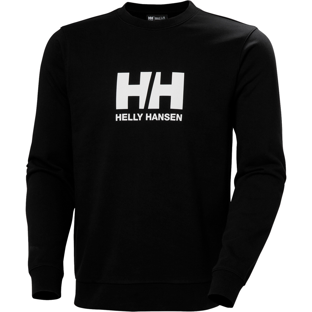 Helly Hansen sudadera hombre LOGO NEGRO vista detalle