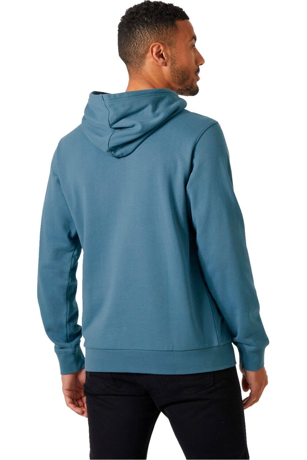 Helly Hansen sudadera hombre MASSIF GRAPHIC AZUL vista trasera