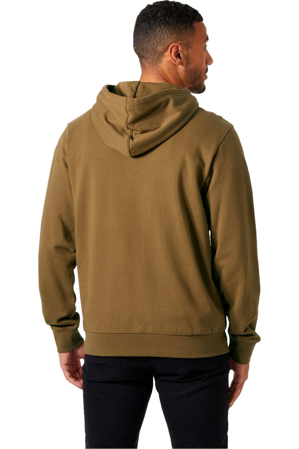 Helly Hansen sudadera hombre MASSIF GRAPHIC MARRON vista trasera