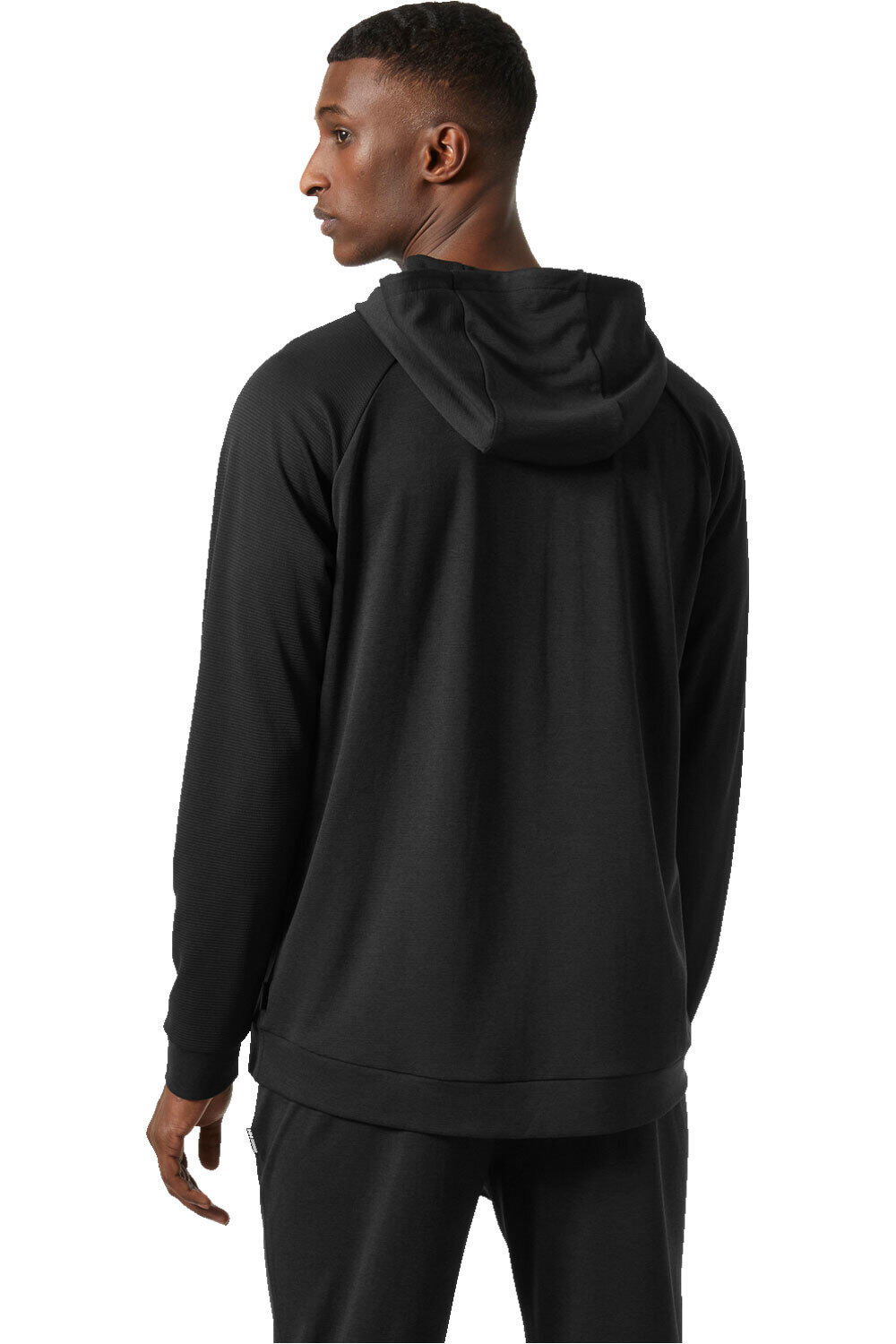 Helly Hansen Sudaderas Montaña Hombre LIFA TECH LITE NEGRO vista trasera