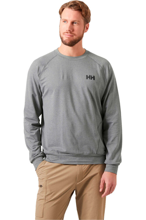 Helly Hansen Sudaderas Montaña Hombre TYRI KNIT GRIS