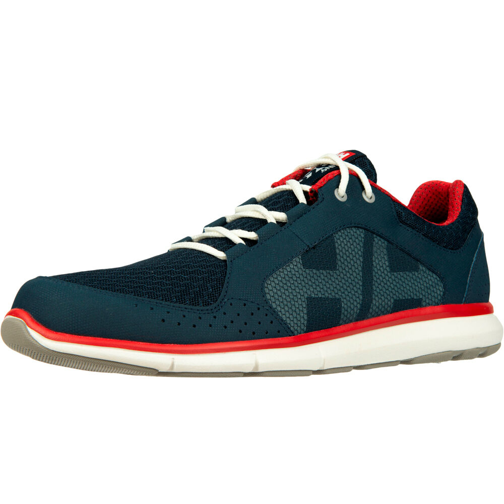 Helly Hansen zapatilla moda hombre AHIGA V4 HYDROPOWER AZUL lateral interior