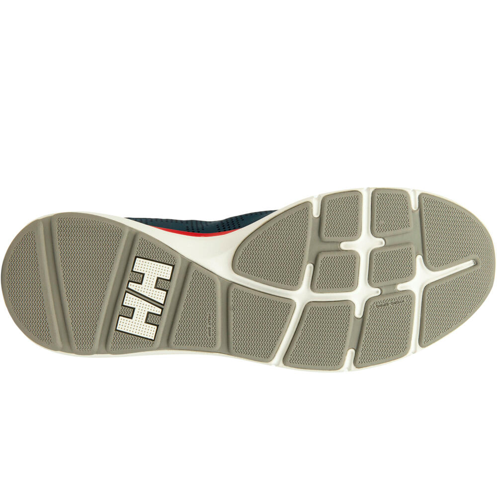 Helly Hansen zapatilla moda hombre AHIGA V4 HYDROPOWER AZUL vista superior