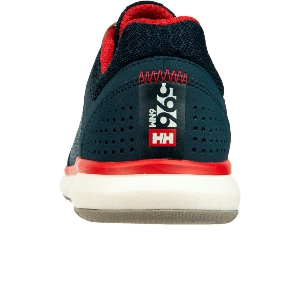 Helly Hansen zapatilla moda hombre AHIGA V4 HYDROPOWER AZUL vista trasera