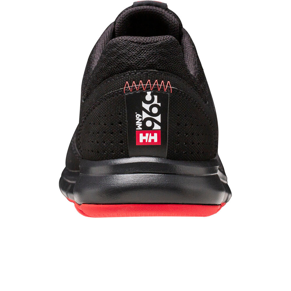 Helly Hansen zapatilla moda hombre AHIGA V4 HYDROPOWER NEGRO vista trasera