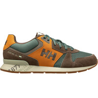 Helly Hansen zapatilla moda hombre ANAKIN LEATHER 2 VERDE lateral exterior