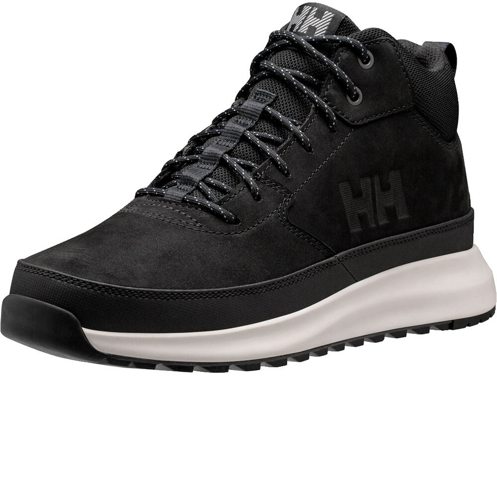 Helly Hansen zapatilla moda hombre BECKETT MID NEGRO lateral interior