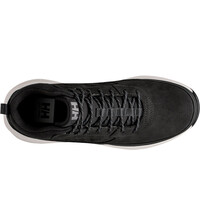 Helly Hansen zapatilla moda hombre BECKETT MID NEGRO vista trasera
