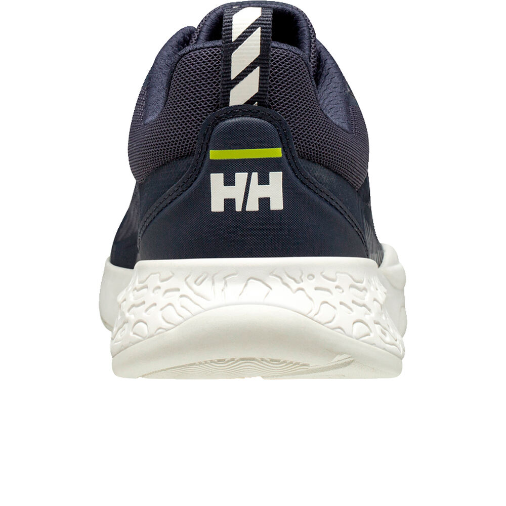 Helly Hansen zapatilla moda hombre CREW LOW AZUL vista trasera