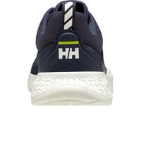 Helly Hansen zapatilla moda hombre CREW LOW AZUL vista trasera