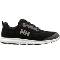 Helly Hansen zapatilla moda hombre FEATHERING NEGRO lateral exterior