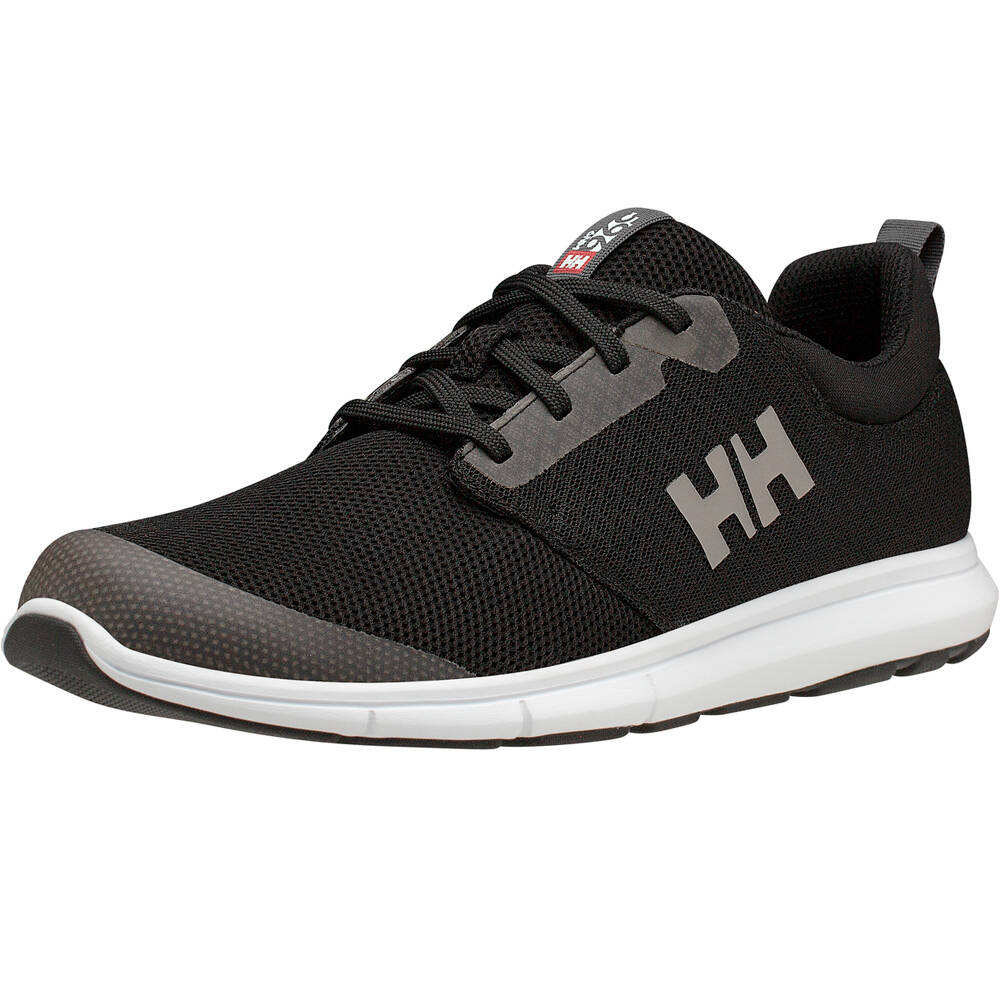 Helly Hansen zapatilla moda hombre FEATHERING NEGRO lateral interior