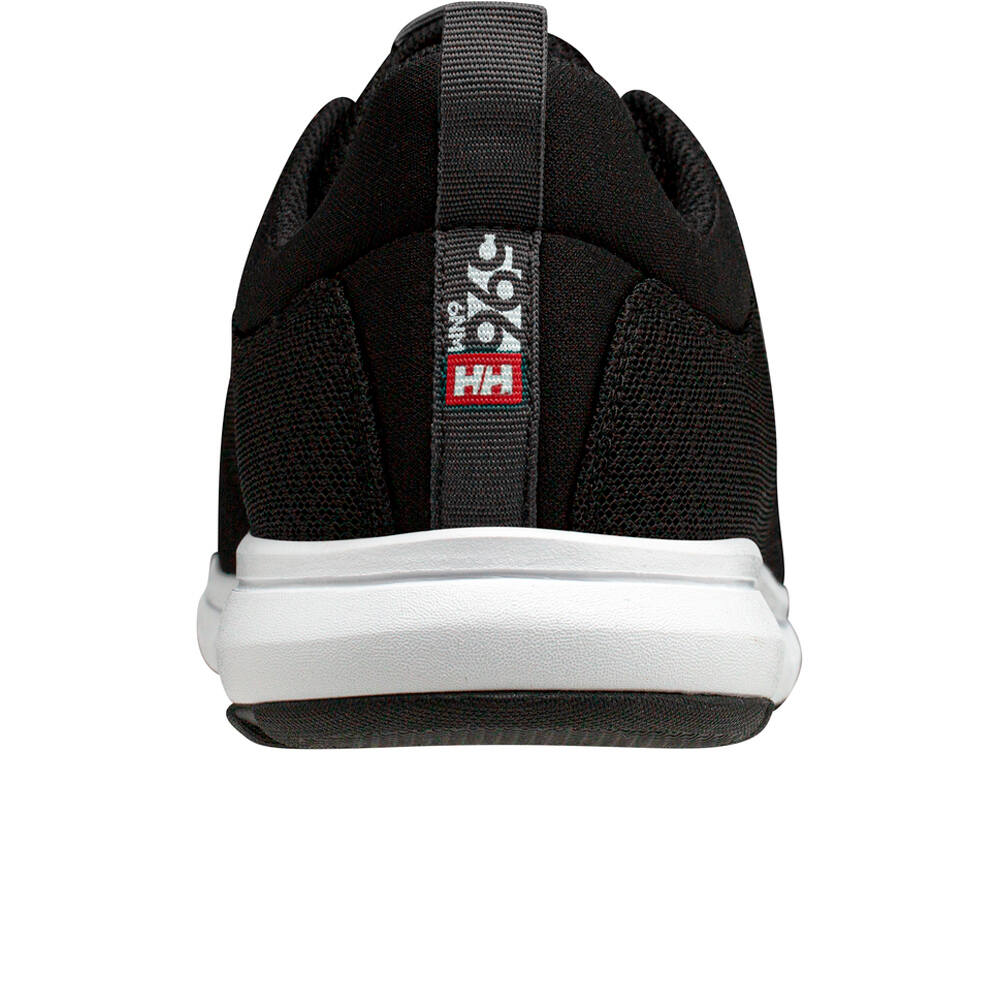 Helly Hansen zapatilla moda hombre FEATHERING NEGRO vista trasera