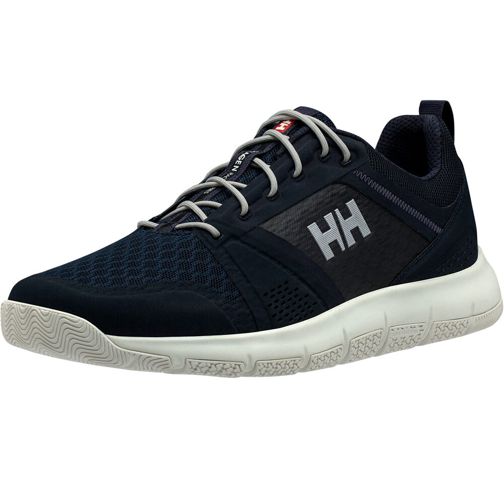 Helly Hansen zapatilla moda hombre SKAGEN F-1 OFFSHORE AZUL lateral interior