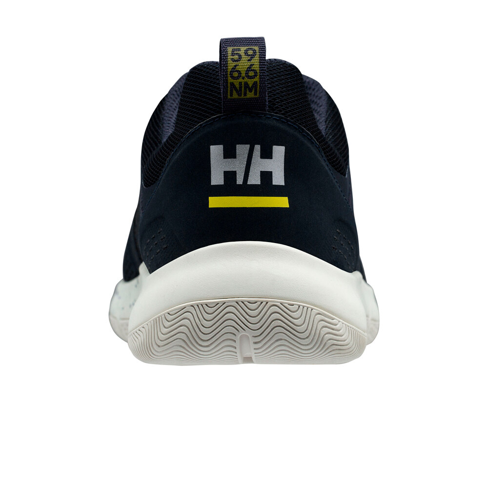 Helly Hansen zapatilla moda hombre SKAGEN F-1 OFFSHORE AZUL vista trasera