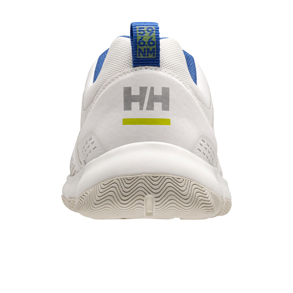 Helly Hansen zapatilla moda hombre SKAGEN F-1 OFFSHORE BLANCO vista trasera