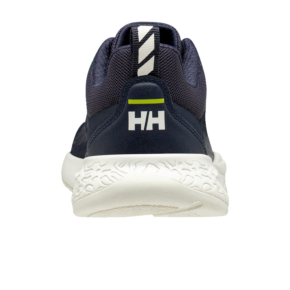 Helly Hansen zapatilla moda mujer CREW LOW AZUL vista trasera
