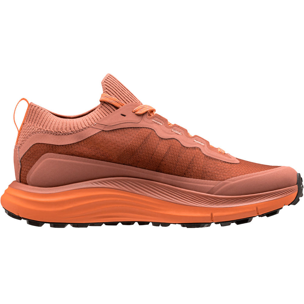 Helly Hansen zapatilla moda mujer LUNA RIDGE NARANJA vista trasera