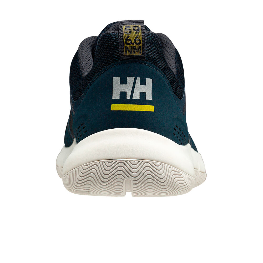 Helly Hansen zapatilla moda mujer SKAGEN F-1 OFFSHORE AZUL vista trasera